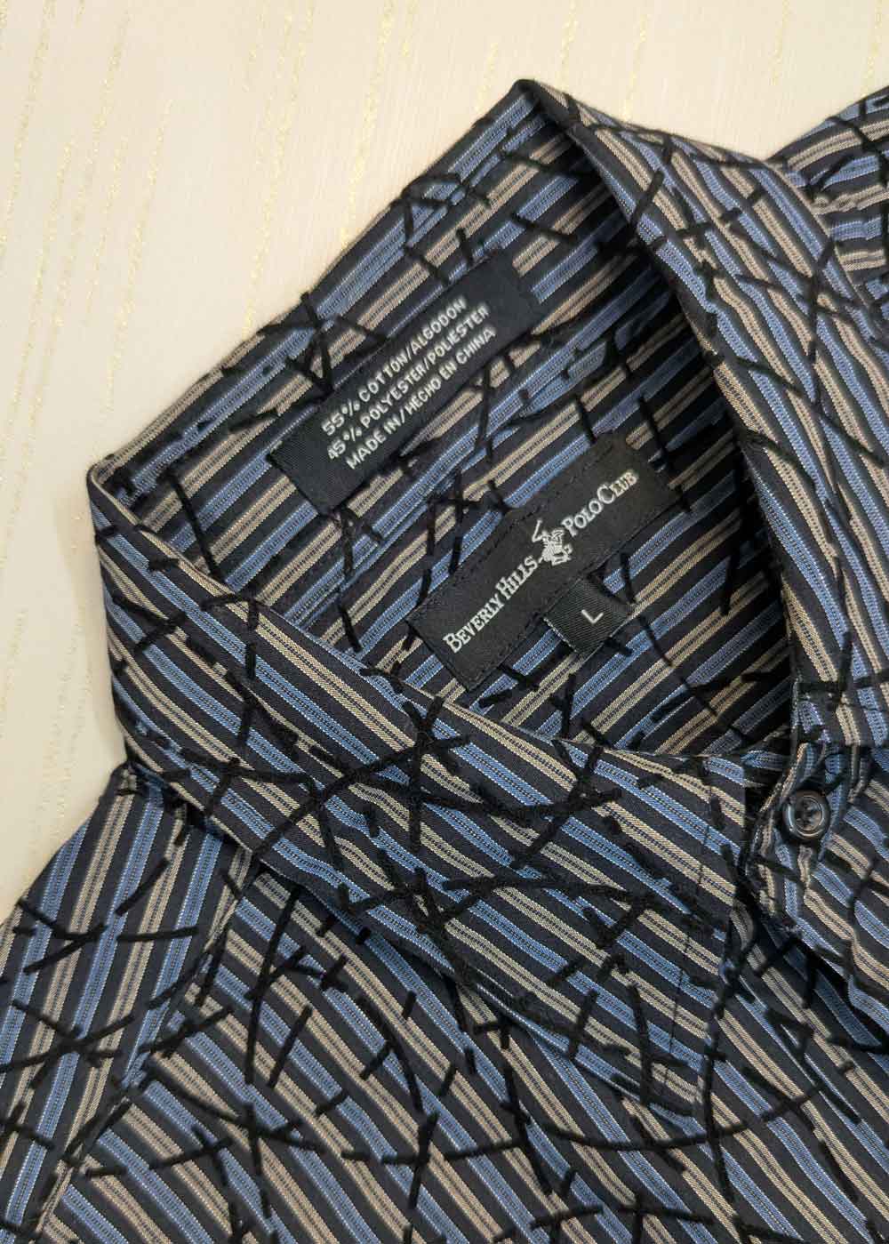Beverly Hills Premium Casual Shirt – Extra Large – Full Sleeves