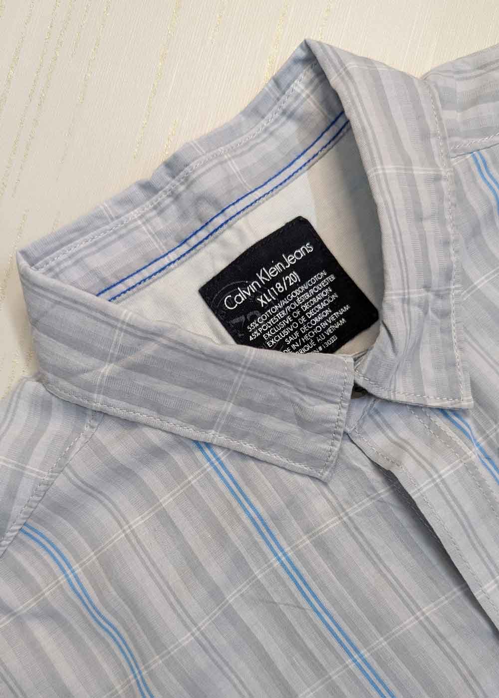 Calvin Klein Formal Shirt – Small – Full Sleeves