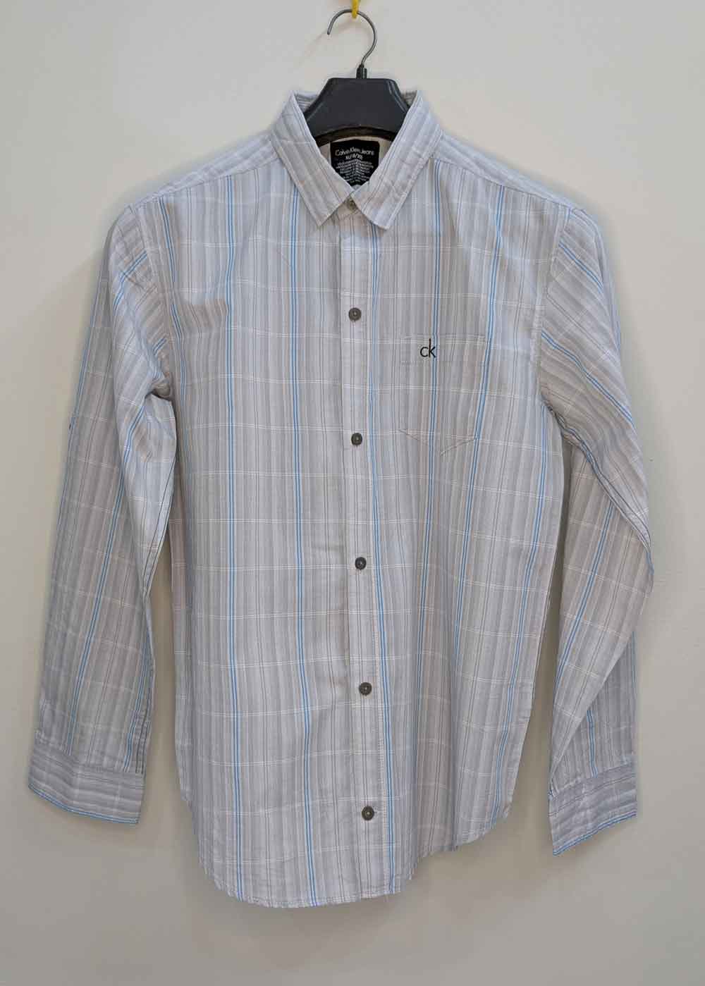 Calvin Klein Formal Shirt – Small – Full Sleeves - Image 2