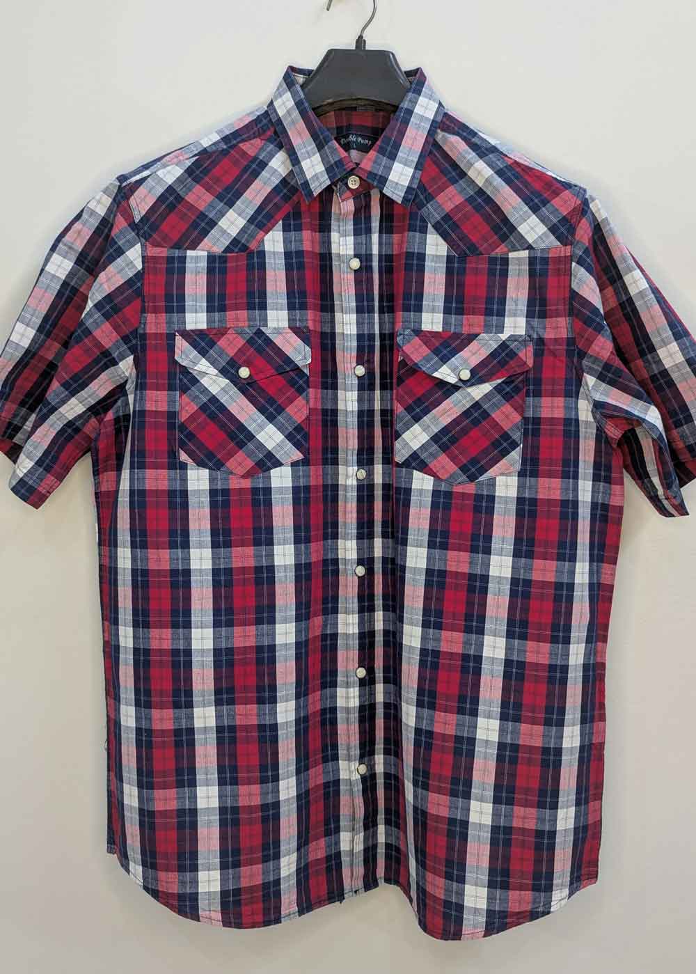 Double Pump Premium Casual Shirt – Large – Half Sleeves - Image 2