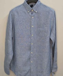 Alternative view of J.Crew Premium Casual Shirt – Large – Full Sleeves
