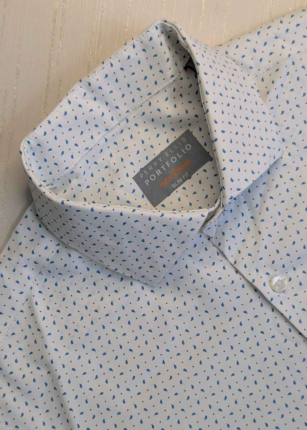 Perry Ellis Premium Casual Shirt – Medium – Full Sleeves