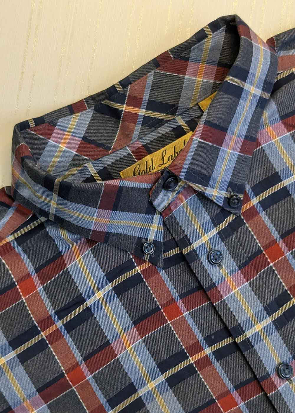 Gold Label Casual Shirt – Extra Large – Full Sleeves