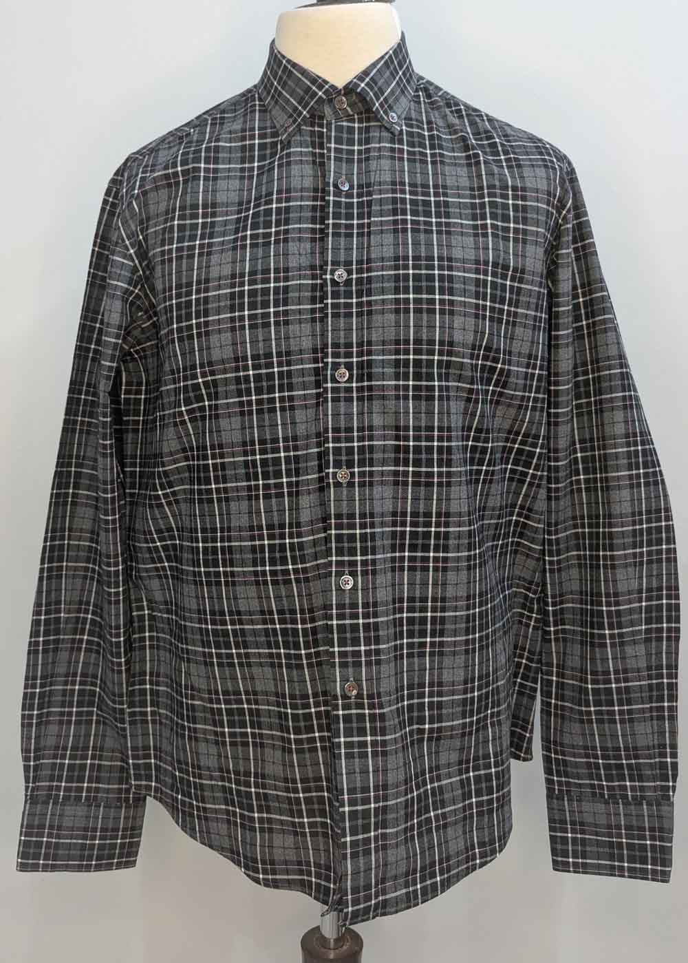 Bugatchi Premium Formal Shirt – Large – Full Sleeves - Image 2