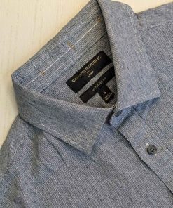 Banana Republic Casual Linen Shirt – Medium – Full Sleeves