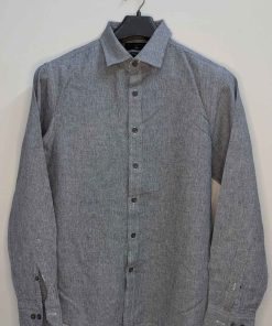 Alternative view of Banana Republic Casual Linen Shirt – Medium – Full Sleeves