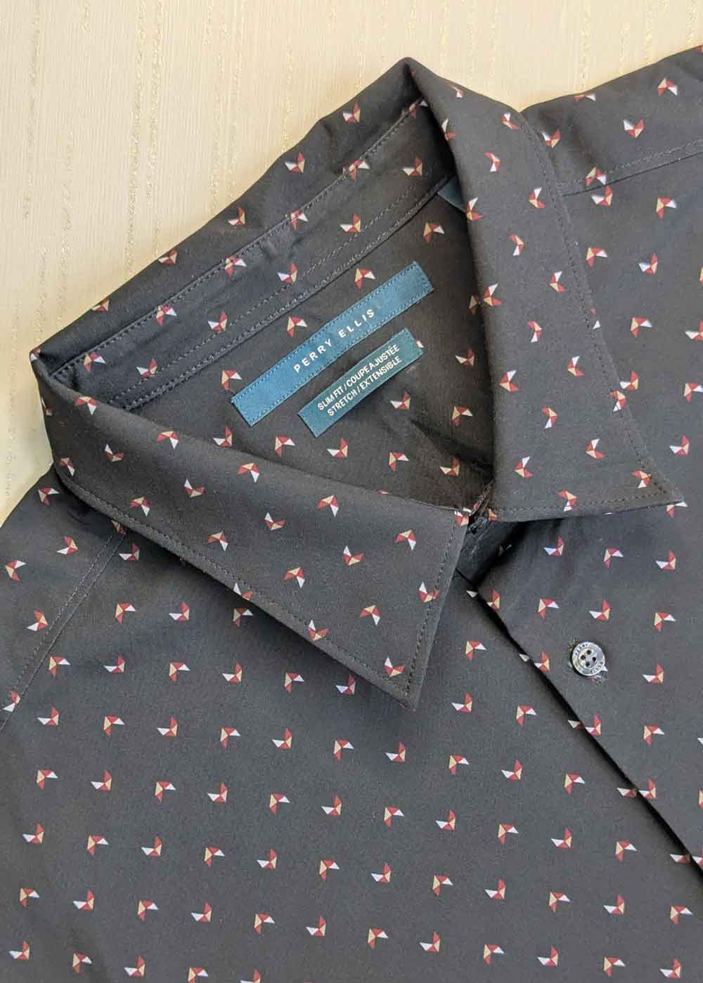 Perry Ellis Casual Shirt – Extra Large – Full Sleeves