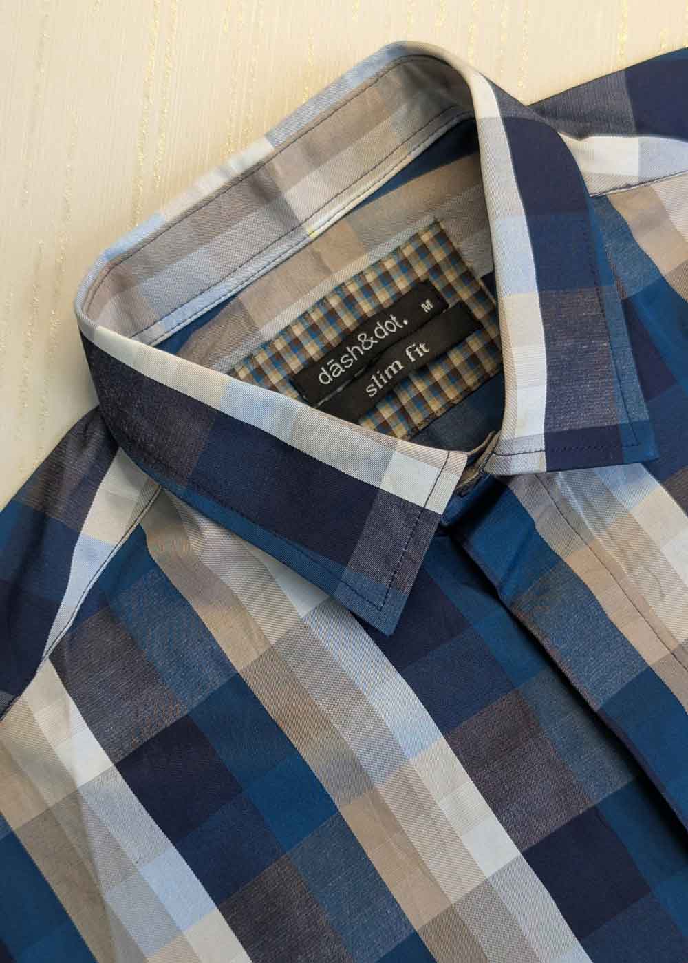 Dash&Dot Casual Shirt – Small – Full Sleeves