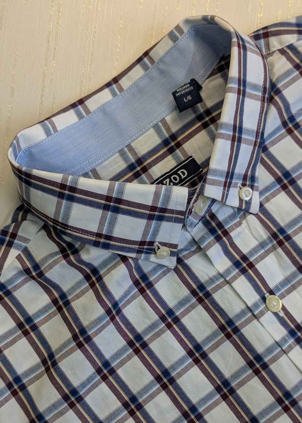 IZOD Casual Shirt – Extra Large – Full Sleeves