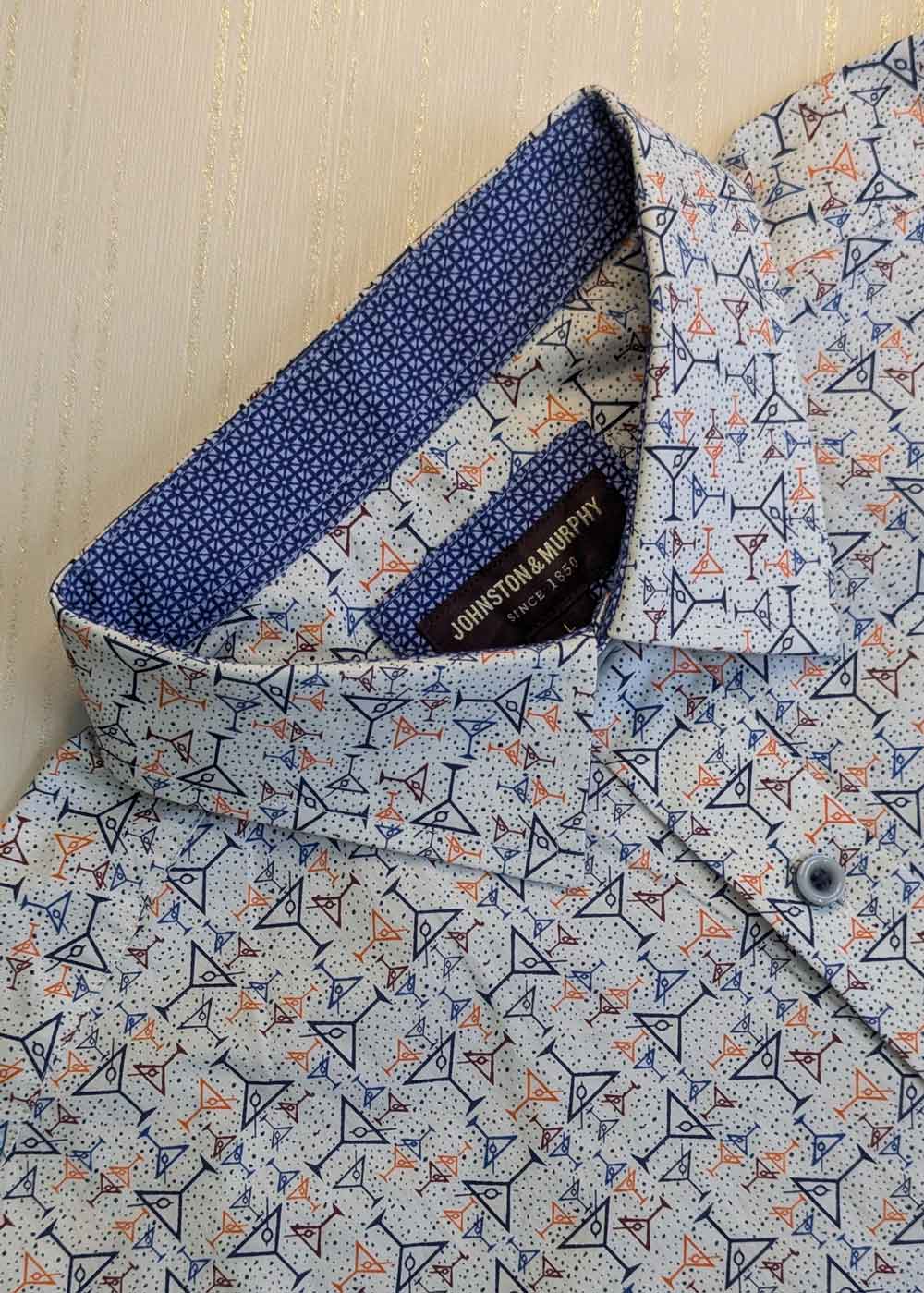 JOHNSTON & MURPHY Casual Shirt – Extra Large – Full Sleeves