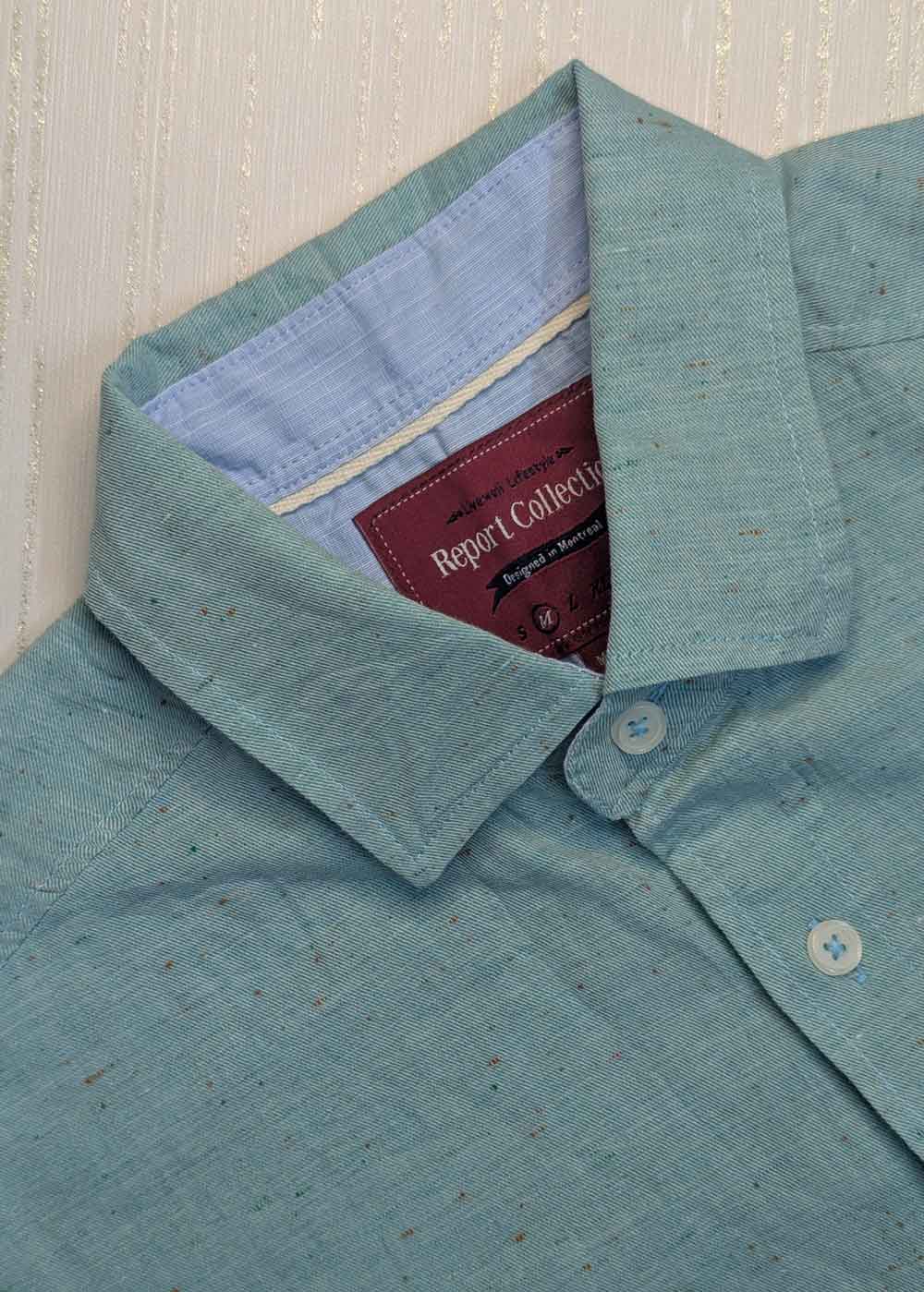 Report Collection Casual Shirt – Medium – Half Sleeves