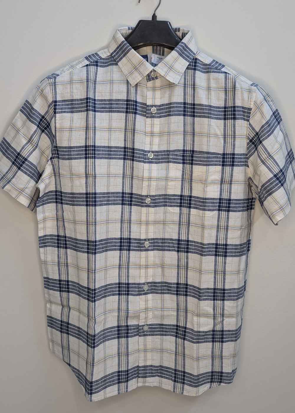 Old Navy Casual Linen Shirt – Large – Half Sleeves - Image 2