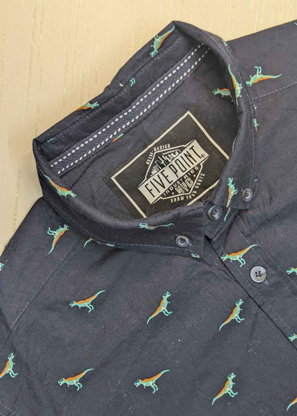 Five Point Casual Shirt – Medium – Half Sleeves