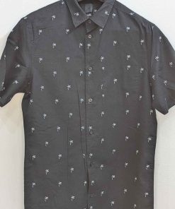 Alternative view of H&M Casual Black Shirt – Small – Half Sleeves
