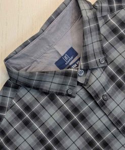 George Checkered Casual Shirt – Large – Full Sleeves