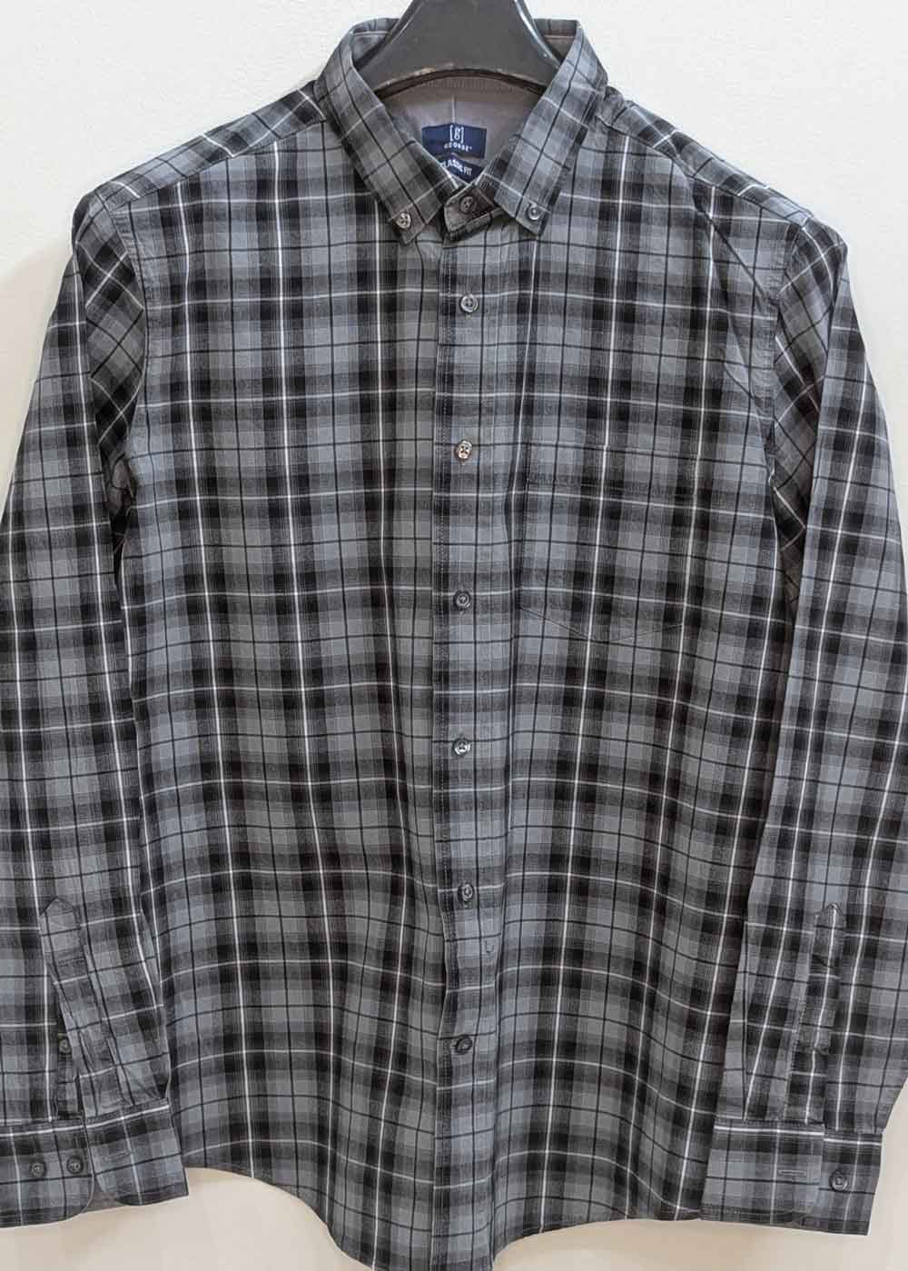 George Checkered Casual Shirt – Large – Full Sleeves - Image 2