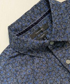 TAHARI Corduroy Casual Shirt – Medium – Full Sleeves
