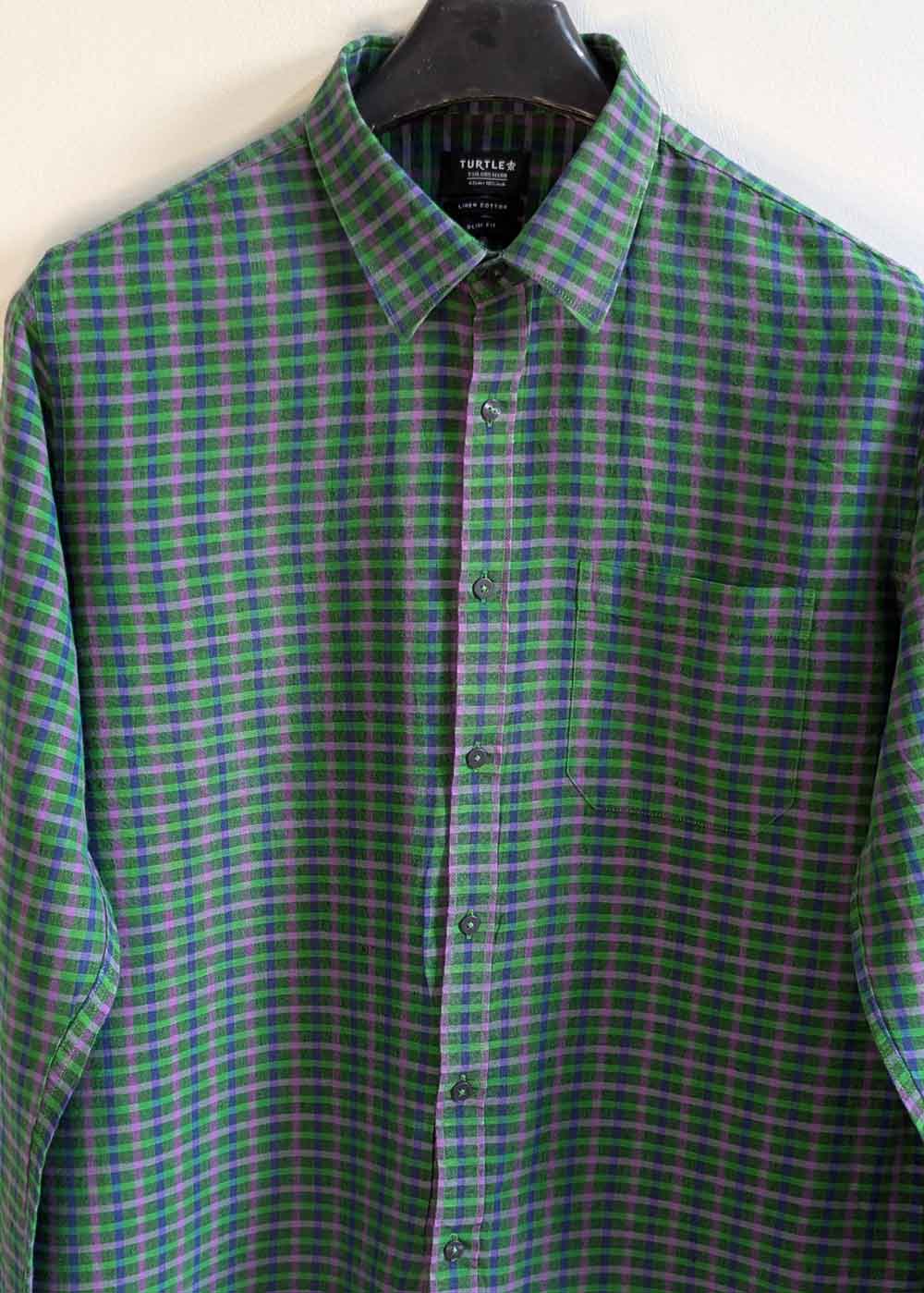 TURTLE Casual Shirt – Large – Full Sleeves - Image 2