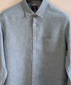 Alternative view of UNTUCKit Casual Linen Shirt – Large – Full Sleeves